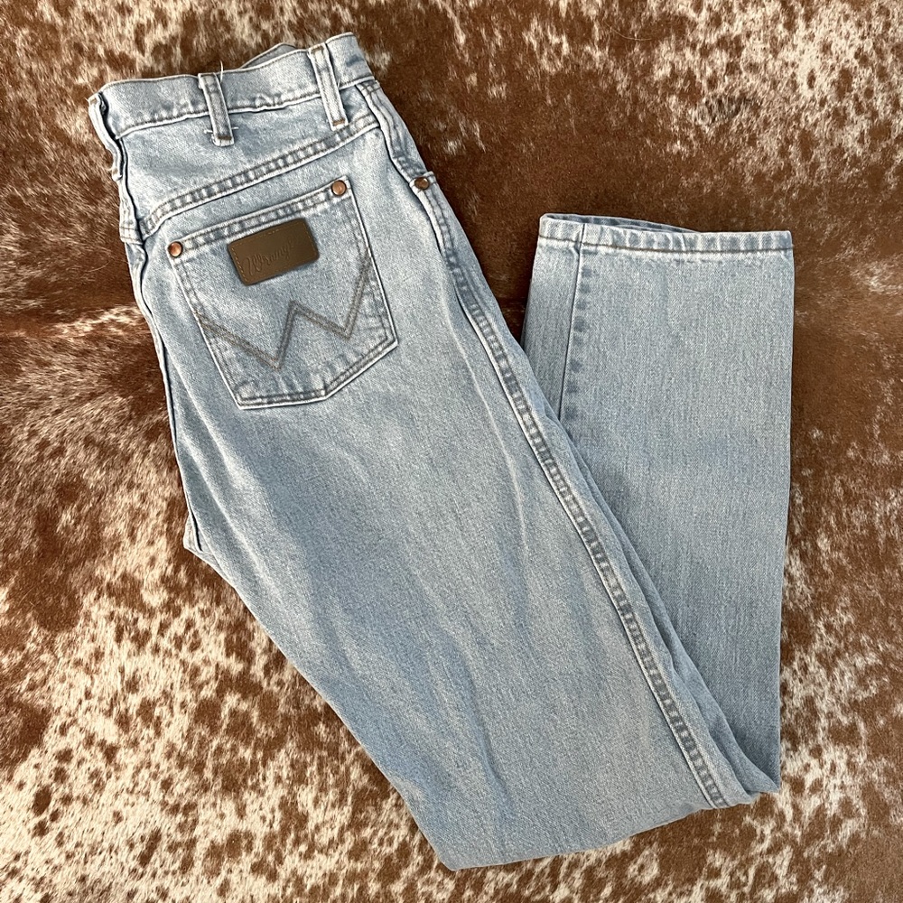 WOMEN'S WRANGLER® COWBOY CUT® SLIM FIT JEAN IN BLEACH - size 11 length 34